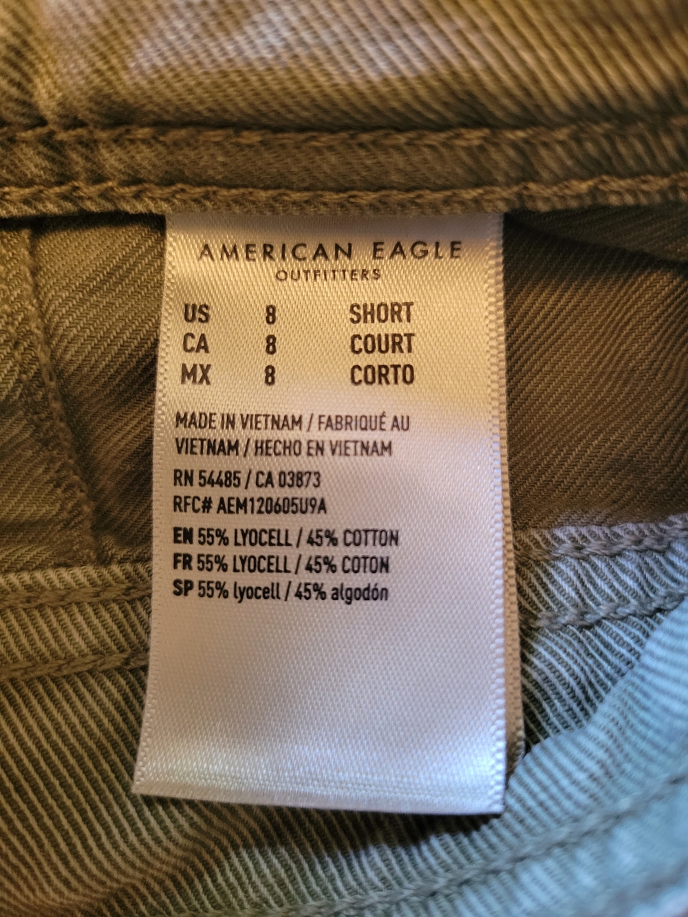 American Eagle Outfitters Sage Green Cargo Pants - Picture 6 of 6